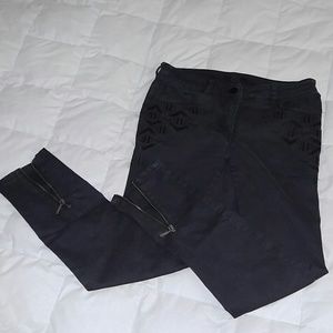 H&M Zipper Skinny Jeans